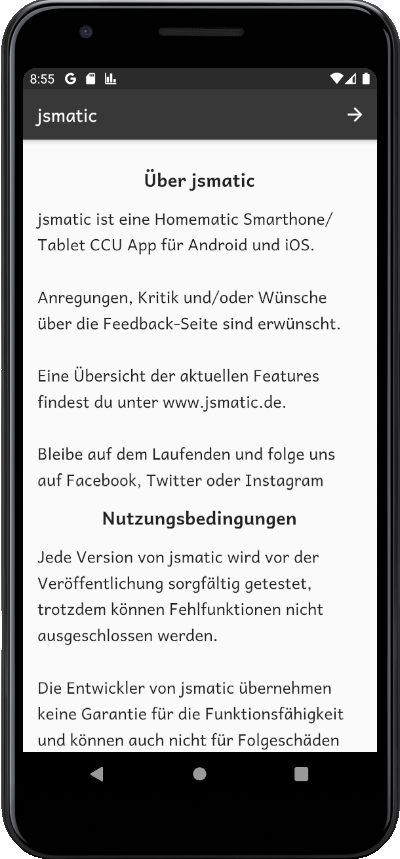 jsmatic info